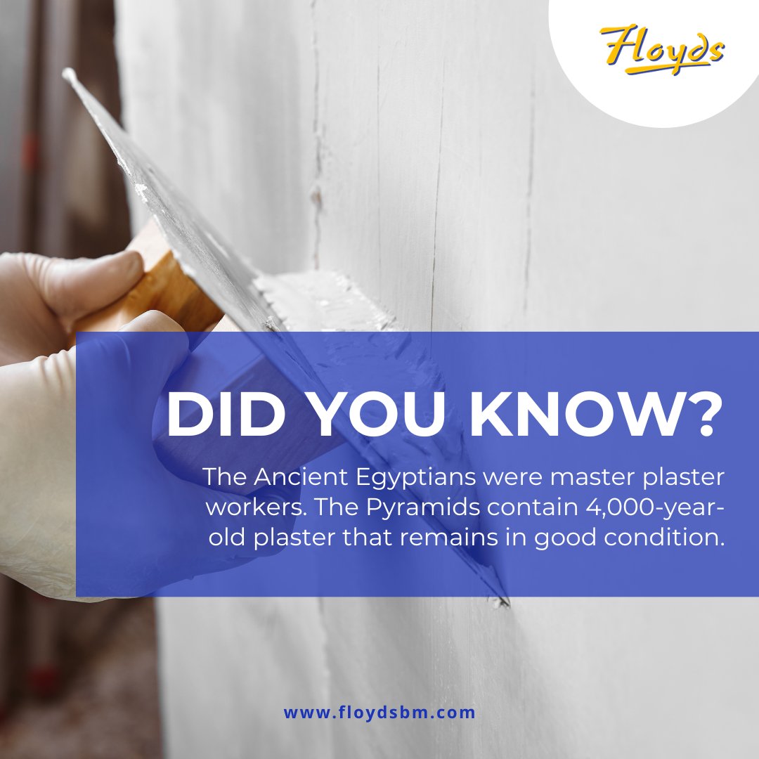Floyds_Builders's tweet image. Did you know...

Find out more about our products HERE: floydsbm.com

#floyds #masterplaster #plastering #plasteringproducts