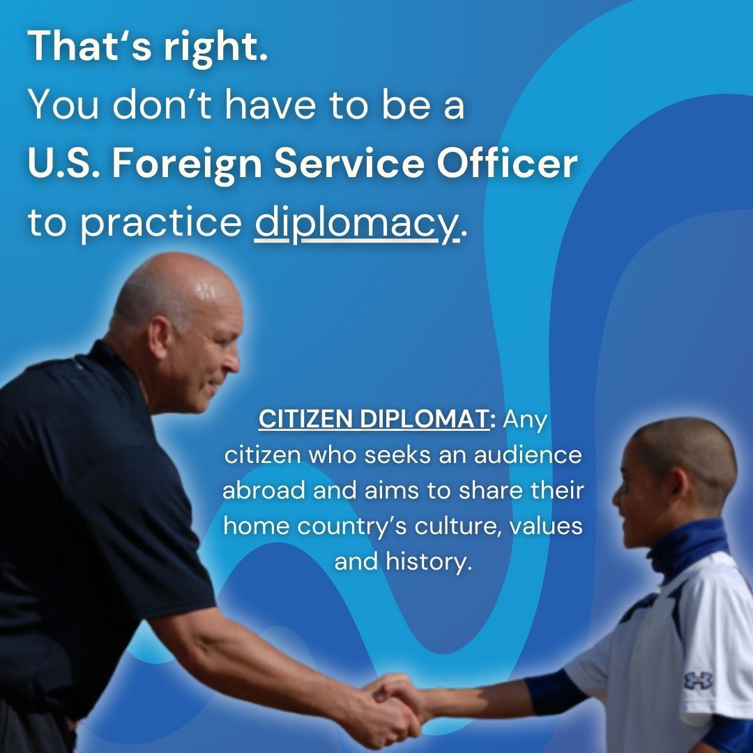 #OTD, the U.S. Congress marked the 50th anniversary of @GlobalTiesUS and their Network’s important role in building diplomatic relationships through #InternationalExchange. This #CitizenDiplomacyDay, learn more about who citizen diplomats are and how you might already be one!