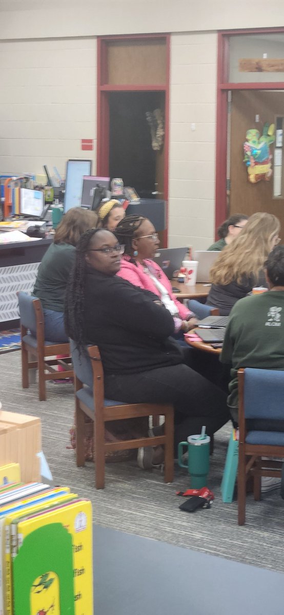 Campus PD day. 1st yr principal @ Stewart Elem emphasizing Big Rock #1 Quality Inst. Leadership. Conducting a faculty small group instruction session. Shout out to Principal Ashley Fisseler for leading by example! ##BuildingChampions