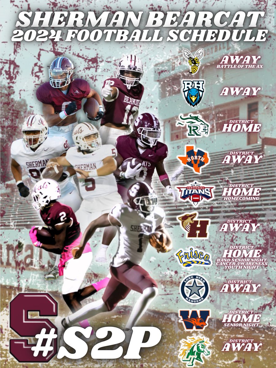 Sherman Bearcat Football (@shbearcatfb) on Twitter photo 