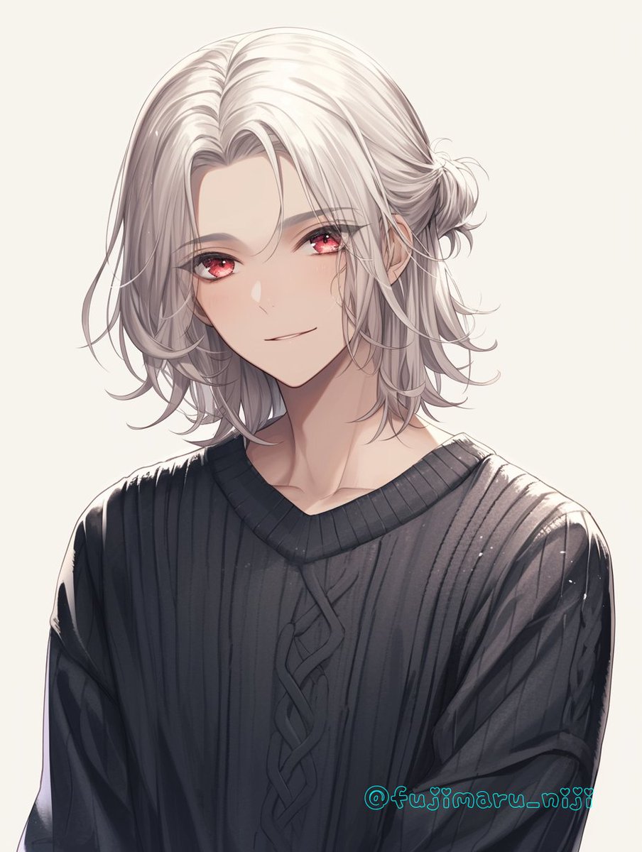 銀＋赤の相性の良さよ。

いいね、RT、フォローよろしくお願いしますm(*_ _)m
※『ふじ○／ID（<a href="/fujimaru_niji/">ふじ○</a>）』の記載必須※ 

お題箱募集中！
odaibako.net/u/Fujimaru

#フリーアイコン
#AIイラスト
#AIart 
#nijijourneyv6