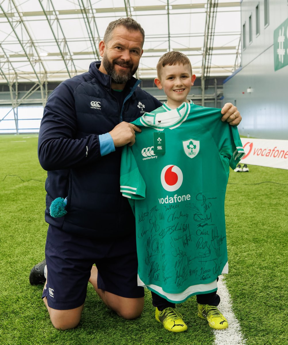 IrishRugby's tweet photo. What a morning! 💚

#TeamOfUs https://t.co/DVvTk03ZaU