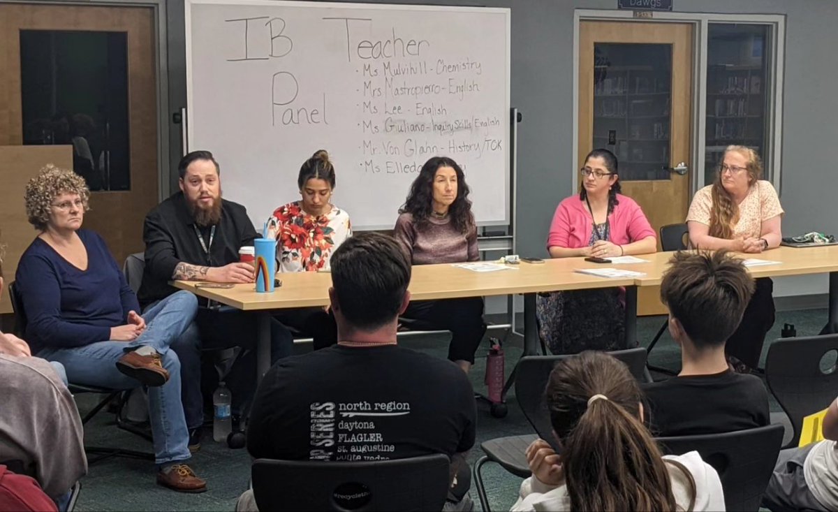 We had a great time meeting all the Flagler families who wanted to know more about FPC's IB program last night!