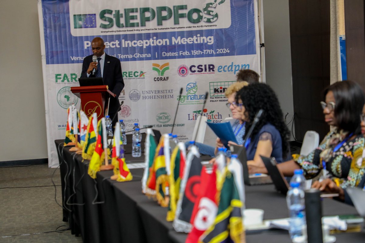FANRPAN's tweet photo. FANRPAN represented by @ThembiMwams Joins Partners @FARAinfo @ECDPM @ruforumsec @CORAFNews @EU_Commission @_AfricanUnion @afaasinfo in launching the #StEPPFoS Project working to transform Africa's #foodsystems
Read more here 👉 https://t.co/vV6qiBpXsE https://t.co/VCjo7vcBx3