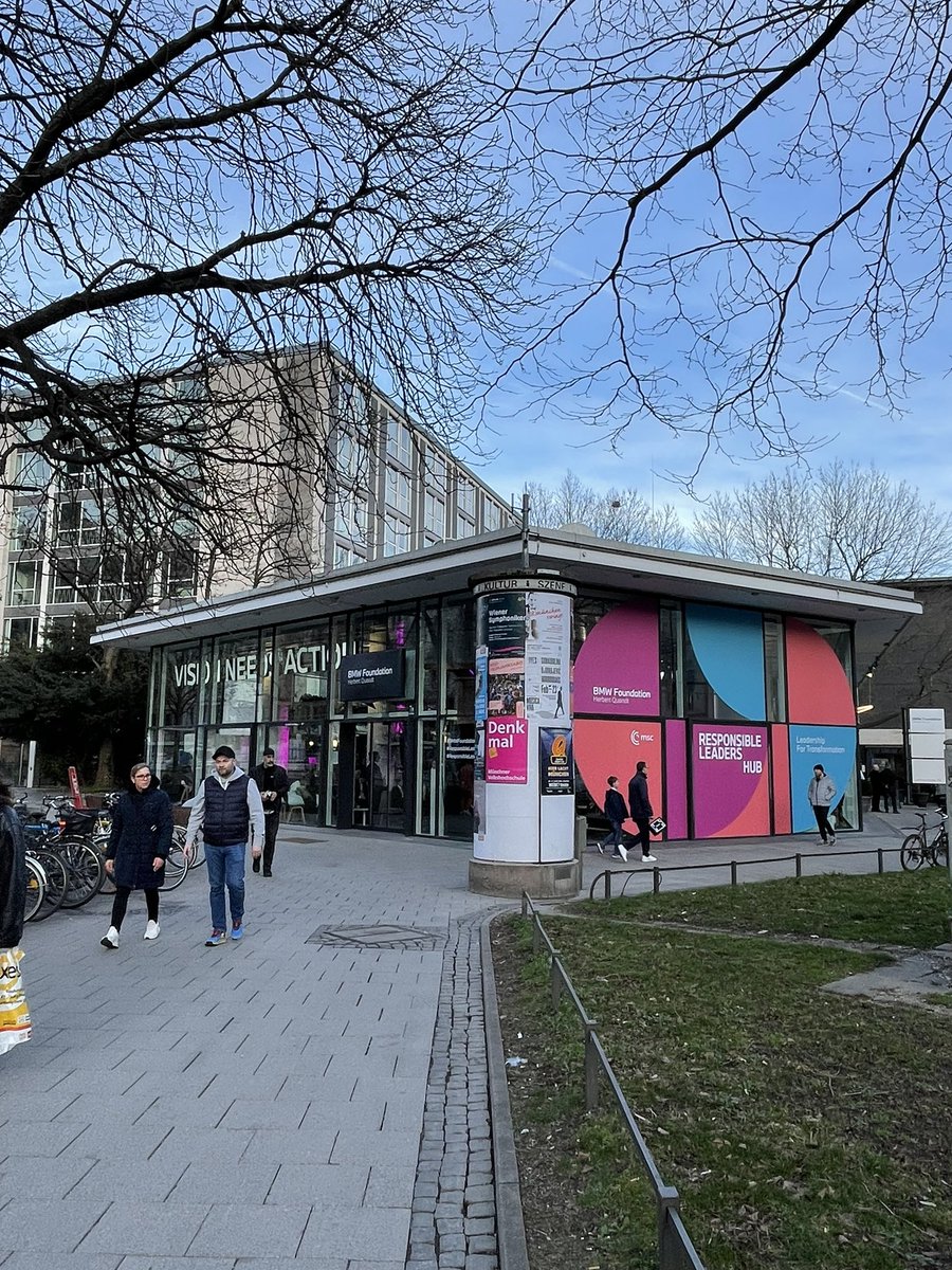 lizcaruth's tweet photo. Delighted to be with @amgerinst in Munich for #MSC2024. First stop: @bmwfoundation and our panel on Transatlantic Climate Statecraft. https://t.co/xeH6Pousvd