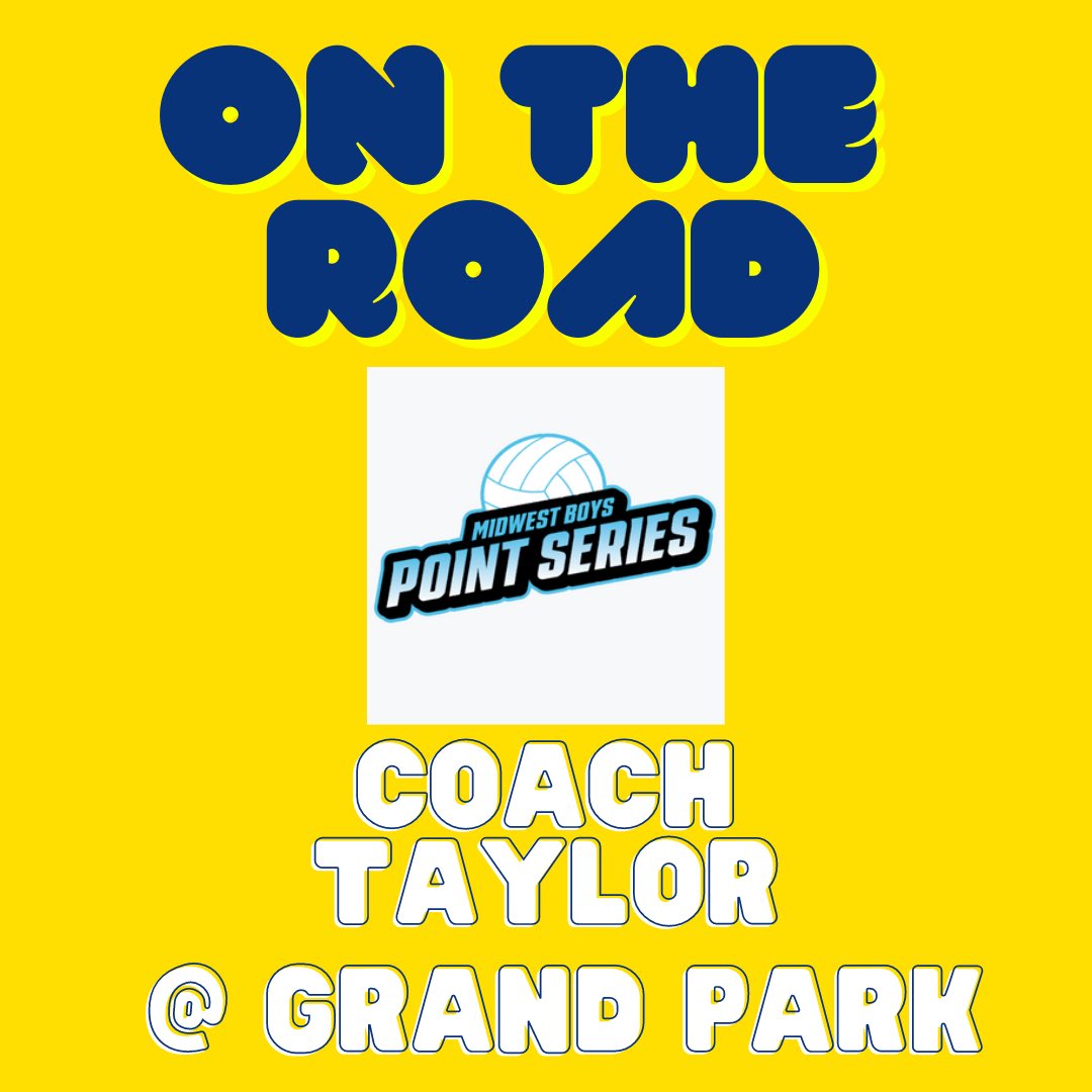 Headed to The Championships of the Midwest Point Series this weekend! Looking forward to watching some great Volleyball! #GoGriz
