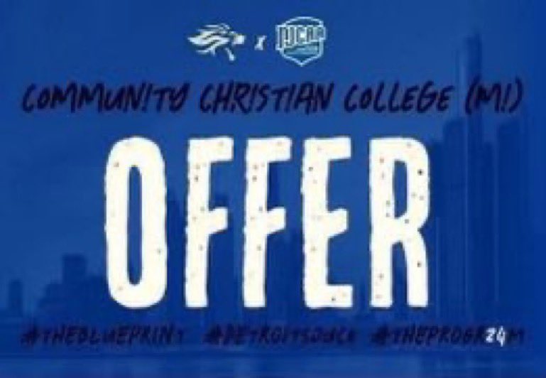 EverettShumaker's tweet photo. Blessed to have received an opportunity to continue my career at Community Christian College! @coach_hensel https://t.co/U0pUkJjWRC