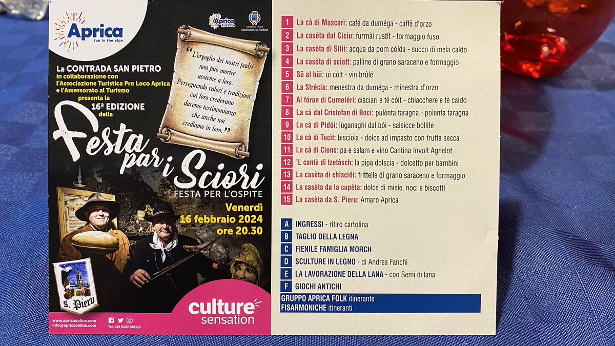 brosmarti's tweet photo. @apricatweet @ApricaEnjoy Festa par i Sciori 2024 https://t.co/uFF9DFck5K