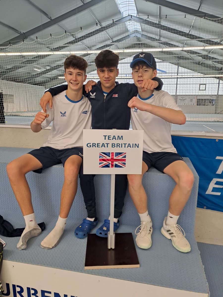 GB under 14 Boys advance to the Winter Cup final with a 3-0 win over Romania. Play France tomorrow in final @TennisEurope @the_LTA @GBtennis