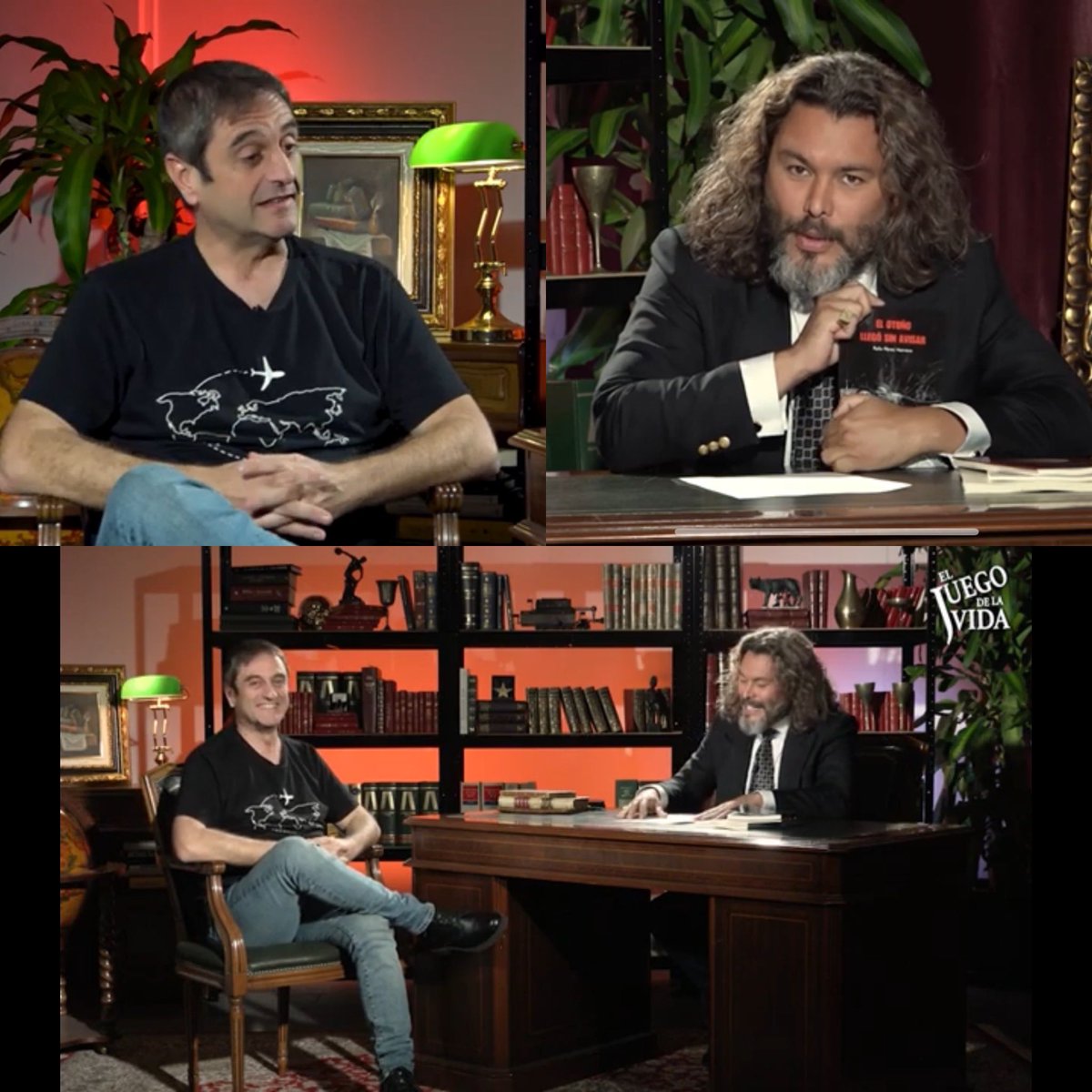 Maravillosa entrevista de Jorge Albertini en #eljuegodelavida 
Hablamos de literatura, de vida, filosofía, todos mis libros… 50 minutos de pura creación y disfrute literario.

youtu.be/bYMNnSxflr0?fe…