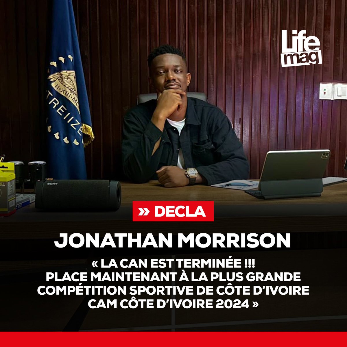 LifeMagazine_CI's tweet photo. #NEWS 🔴 RDV le 13 Avril prochain à la Fondation Felix Houphouët-Boigny à Yamoussoukro 🔥
#lifemagazineci #CamCotedIvoire2024 #JonathanMorrison https://t.co/auLu9msPZO