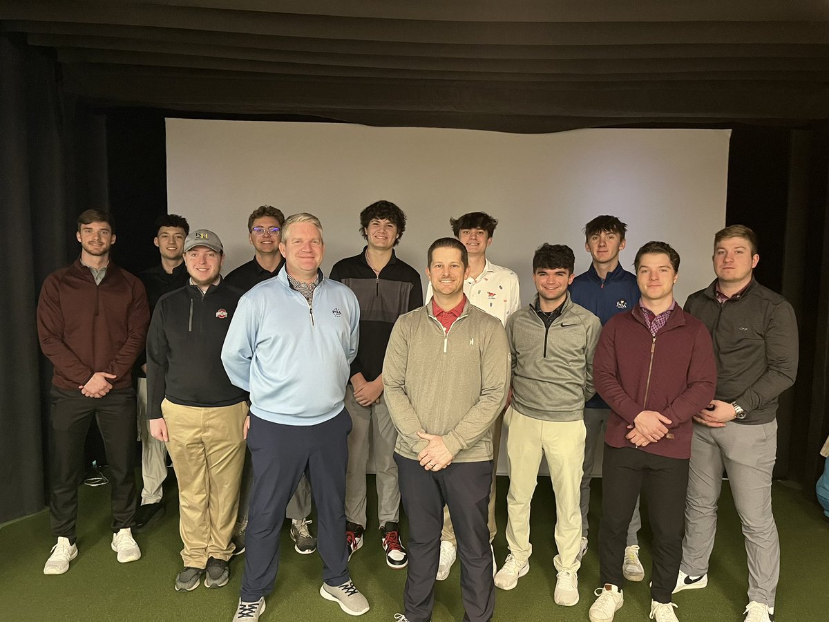 OhioStatePGM's tweet photo. This week, our PGM class had the pleasure of hearing a presentation from #PGA Career Consultant, @KortemanPGA, and PGA Recruiting Specialist, @JeffVanPutten3. They shared information about the PGA of America and endless possibilities for a career as a PGA professional. ⛳️

@PGA https://t.co/UILWN7Vbie