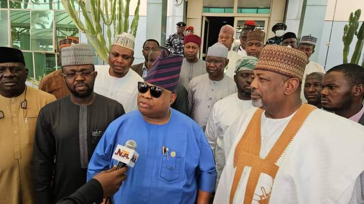 Adeniyiseyi15's tweet photo. Governor Adeleke Unveils Food Security Plan, Preaches Unity on Economic Crisis

24 hours after Mr President’s meeting with state govs, Ademola Adeleke today unveiled his government’s food security plan as he advocated national unity to resolve the current
 https://t.co/fnJghd6vvU https://t.co/u9PlQVsm72