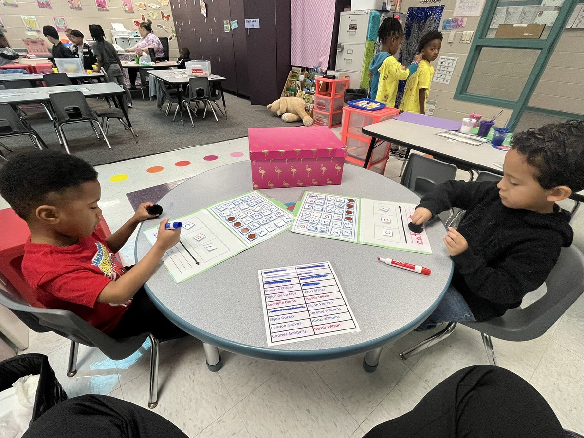 Teamwork in prek! <a href="/HumbleISD_PREK/">HumbleISD ECE</a> <a href="/HumbleISD_MBE/">Maplebrook Elem</a> <a href="/AveryBalutaMBE/">Avery Bushnell Baluta 💜</a> <a href="/Barela_ECE/">Andrea Barela</a> <a href="/Amber_ECE_SLP/">Mrs. Amber the Speechie</a> <a href="/ReadandWriteBFF/">Dr. Lisa Edwards</a> <a href="/LEThomas_ECE/">Mrs Lauren Thomas-Austin</a> #prekexplorers #prek4play #mbeisfamily