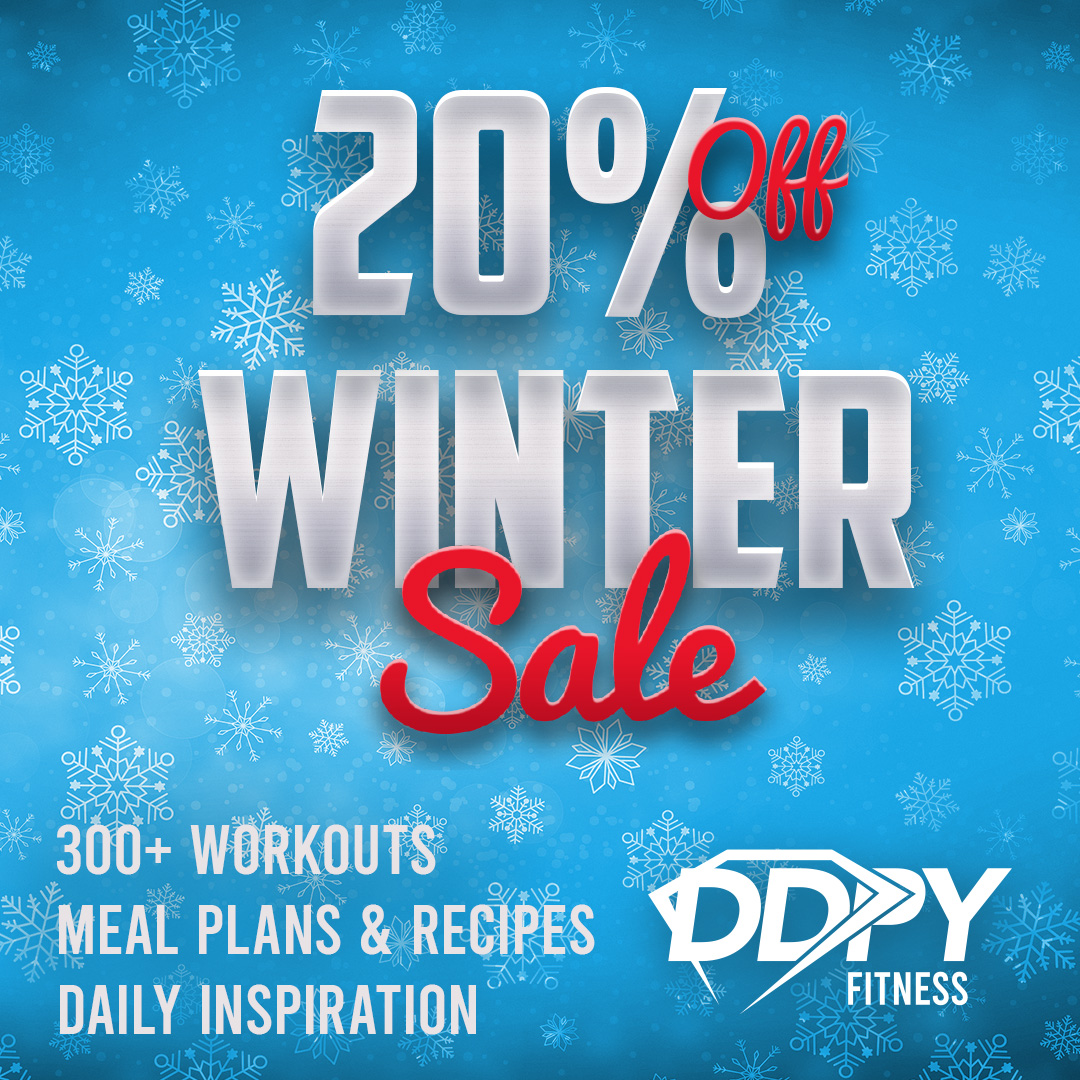DDPY on X: Our winter 🥶 SALE is going on right now! Get 20% off all DVDs  or 1 Year App Subscriptions when you use code 'WINTERSAVINGS' at check out  👊💥 visit