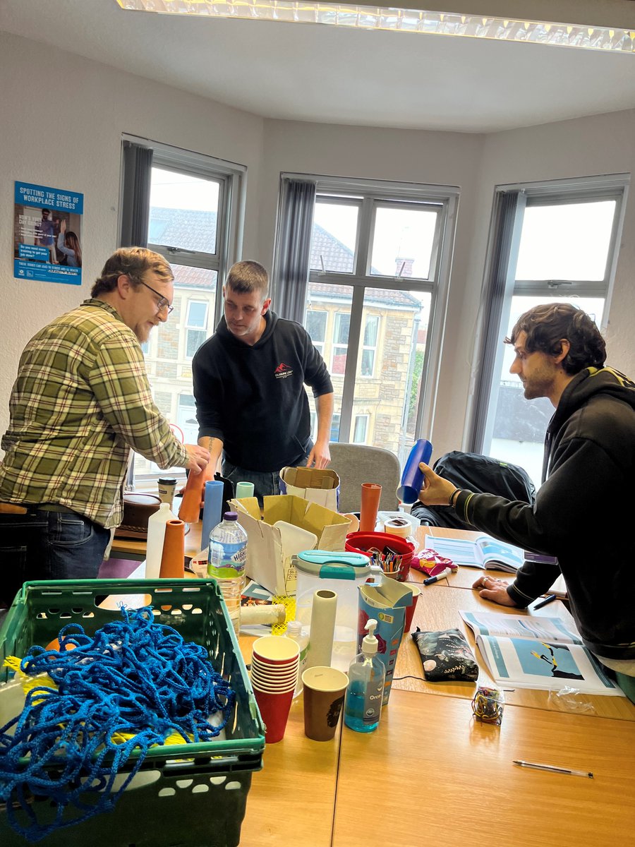TheRestoreTrust's tweet photo. First week of our construction course with our senior tutor Joff and new recruit Sayed who brings a great mix of experience and new perspective, welcome to the Restore team!
The team-building exercise provided our learners with a little friendly competition.
#therestoretrust https://t.co/Gg5C297G2Q
