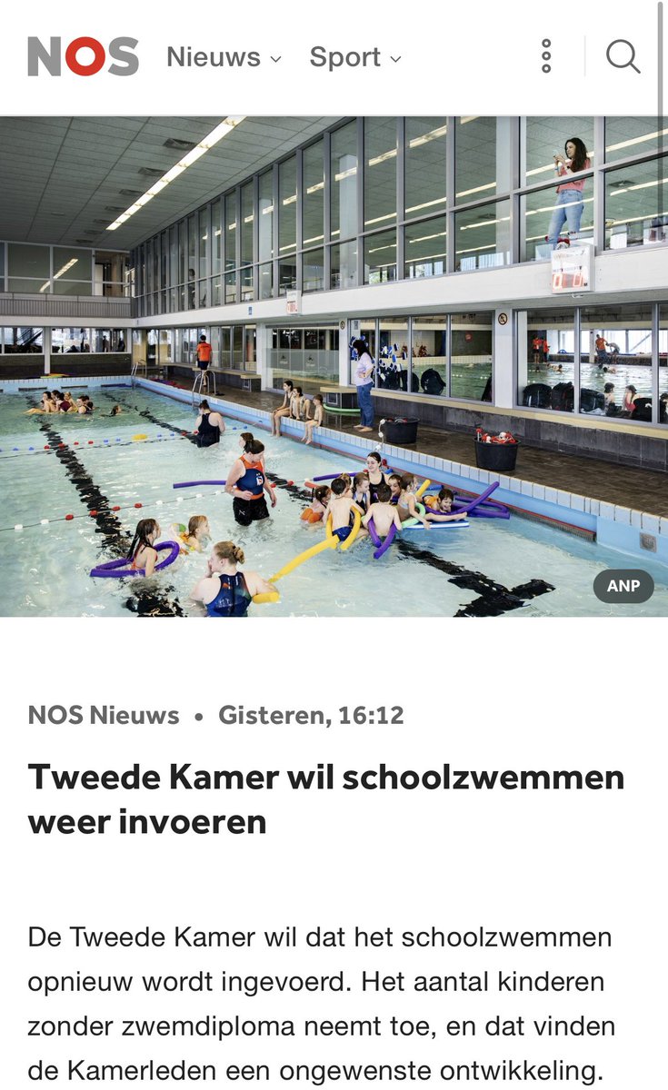 Goed nieuws! #schoolzwemmen

Wat CVO, samen met ABO, vorig jaar al probeerde te regelen in Oldebroek (helaas mislukt want een raadsmeerderheid was tegen),

Gaat er nu allicht tóch komen!

Waterveiligheid is topprioriteit.
In het belang van onze kinderen.
