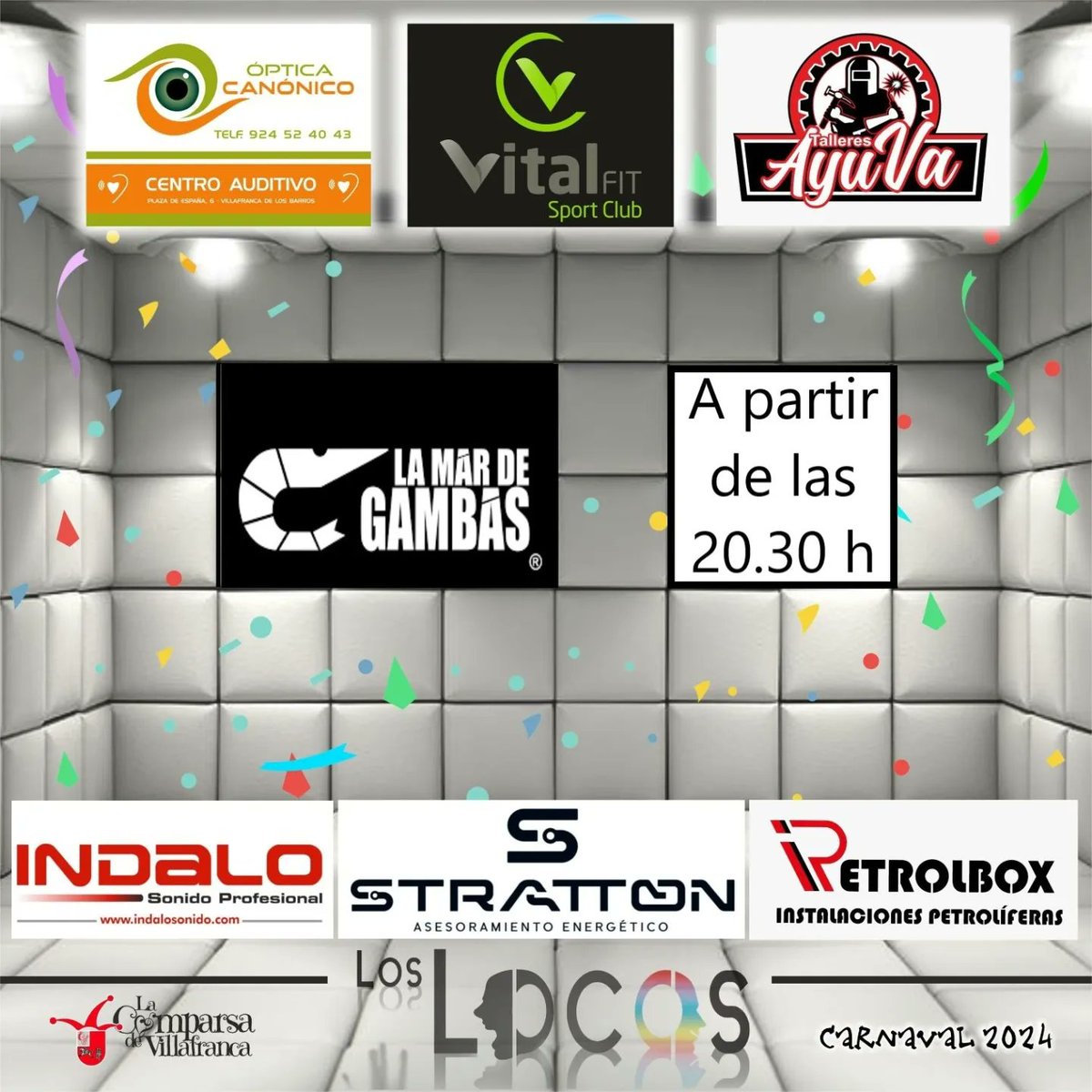 LA COMPARSA DE VILLAFRANCA tweet media