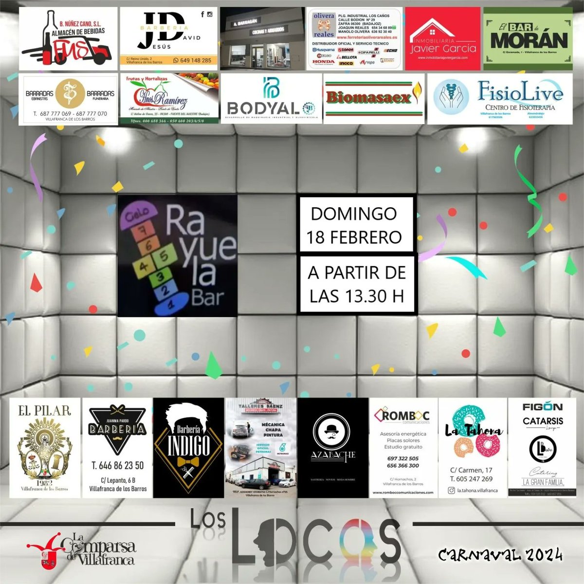 LA COMPARSA DE VILLAFRANCA tweet media