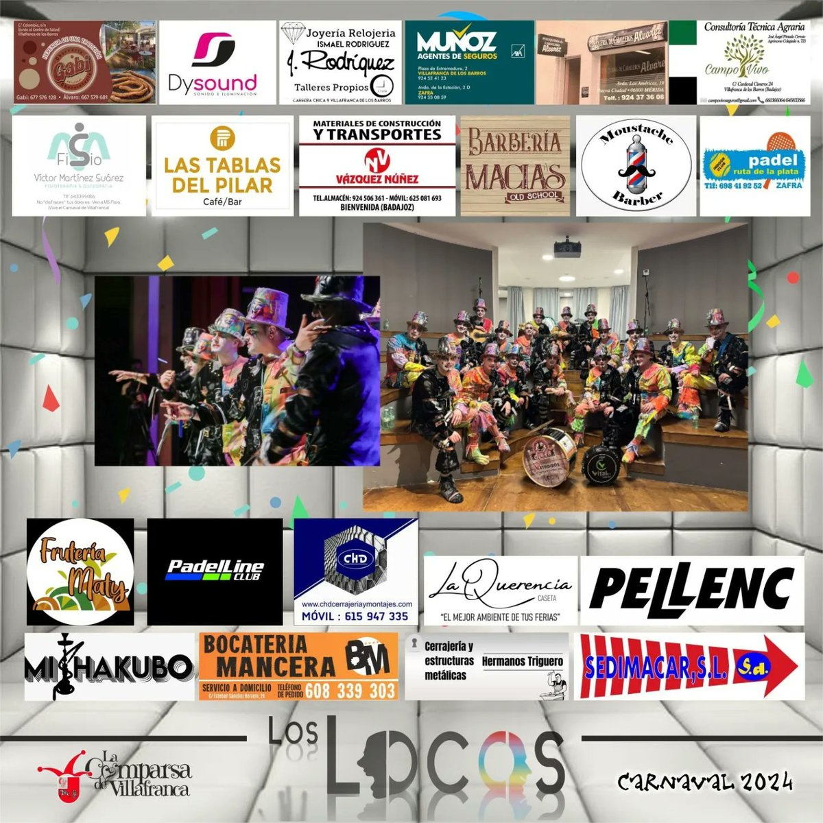 LA COMPARSA DE VILLAFRANCA tweet media