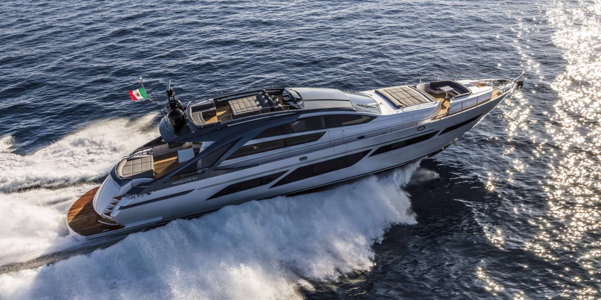 Before darkness descends, let’s commandeer the sea and chase down the sunset to the horizon.
Pershing 7X. The Lightspeed.

#TheDominantSpecies
#TheLightspeed       

#FerrettiGroup #KeepBuildingDreams #ProudToBeItalian 🇮🇹 #MadeInItaly       
ow.ly/w0Km50QCy5Q