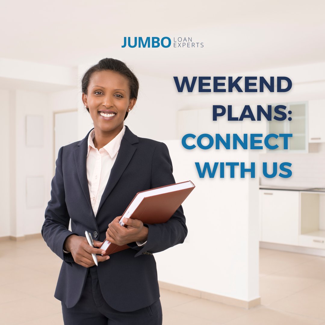 Weekend plan: Connect with an award-winning realtor through Jumbo Loan Experts and tour potential homes. Your next move could be the best one yet! 🏡 Find the perfect home with a top realtor. Contact us! #WeekendGoals #HomeTours #RealtorConnection