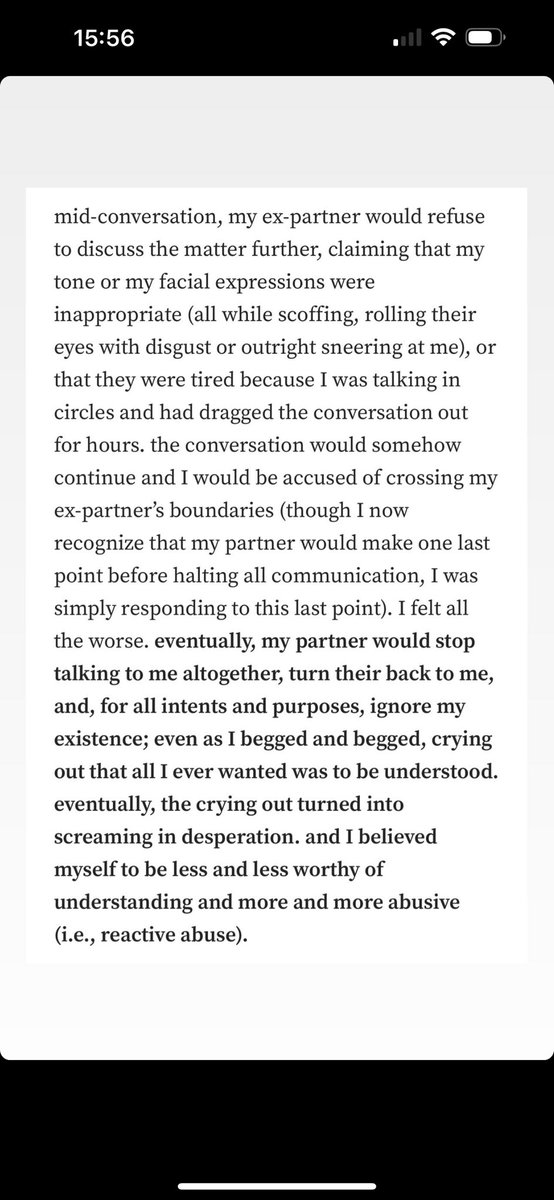 Sharing what I’ve posted on Instagram over here as a thread. TW: Abuse