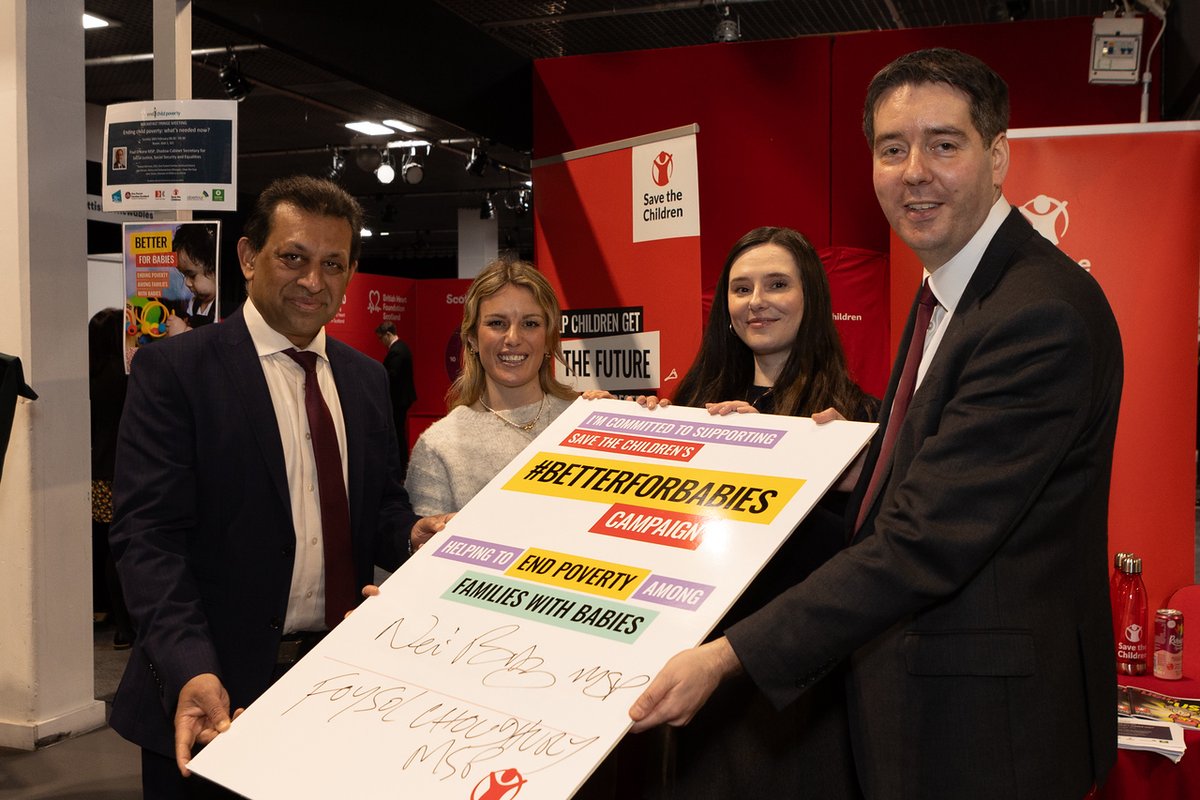 FoysolChoudhury's tweet photo. We must end child poverty and do #BetterForBabies.

 @SaveChildrenSCO are doing excellent work to end poverty amongst families with babies in Scotland.

Honoured to meet them with @NeilBibby today &amp; pledge my support.

Together, we can achieve the Change Scotland Needs
#ScotLab24 https://t.co/fBm3FAUWaf