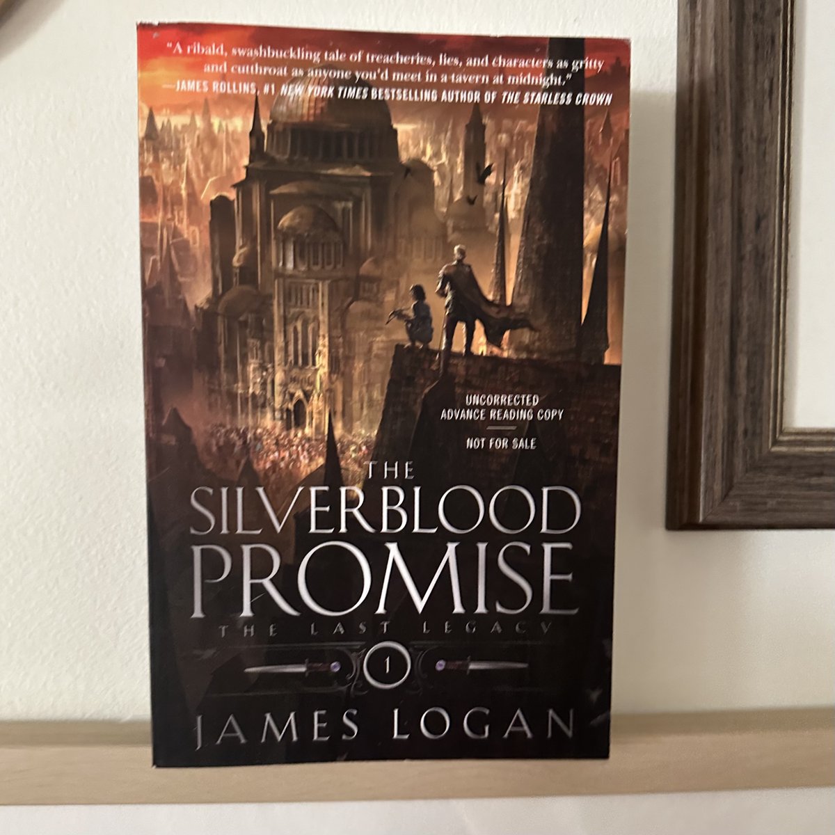 Ready for a #sweepstakes? Just follow us, then retweet and like to enter for the chance to win an advanced copy of #TheSilverbloodPromise by James Logan! Hurry, before time runs out ⏰

#SilverbloodSweeps
