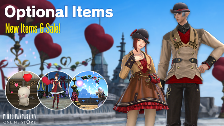 FF_XIV_EN's tweet photo. For those still feeling the love, the #FFXIV Online Store sale of previous Valentione’s Day seasonal event items is ongoing until 21 Feb. (PST) / 22 Feb. (GMT)! ❤️

🛍️ https://t.co/s5277tMfYX https://t.co/ZloVuIuuJk