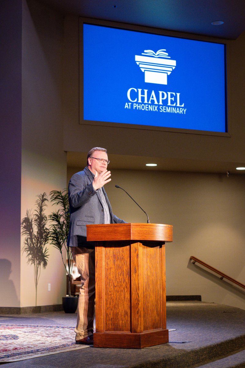 PhoenixSeminary's tweet image. Next week, our students, faculty, and guests will gather together once again to worship through singing and preaching at Chapel. We are blessed to have this every month!

#PhoenixSeminary #FaithfulandStrong