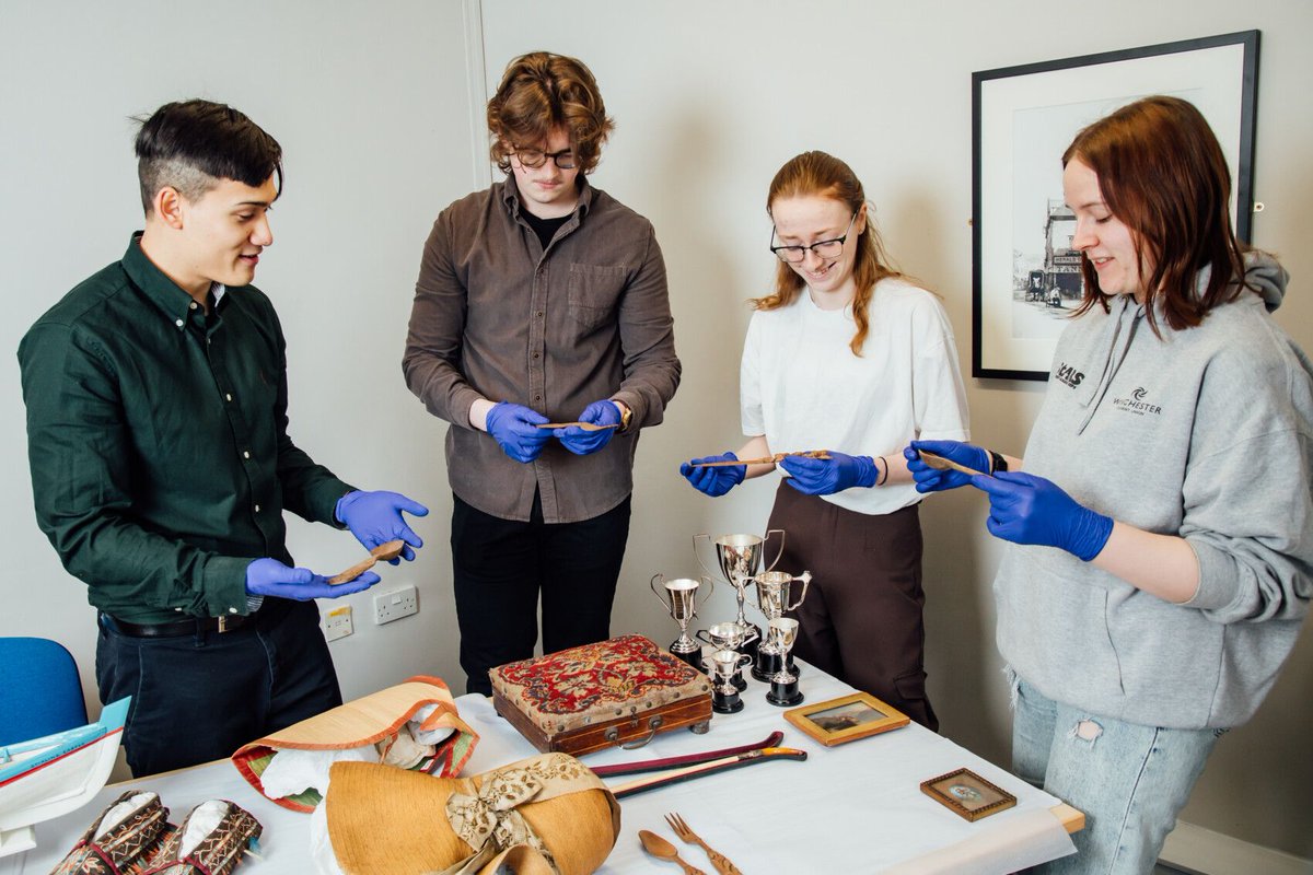 Introducing...Data Hunters and Story Gatherers: towards community curatorship, a unique project funded by @HeritageFundUK. We are working with a new team of young volunteers to improve collections auditing, research significant, untold stories and develop community co-curation.