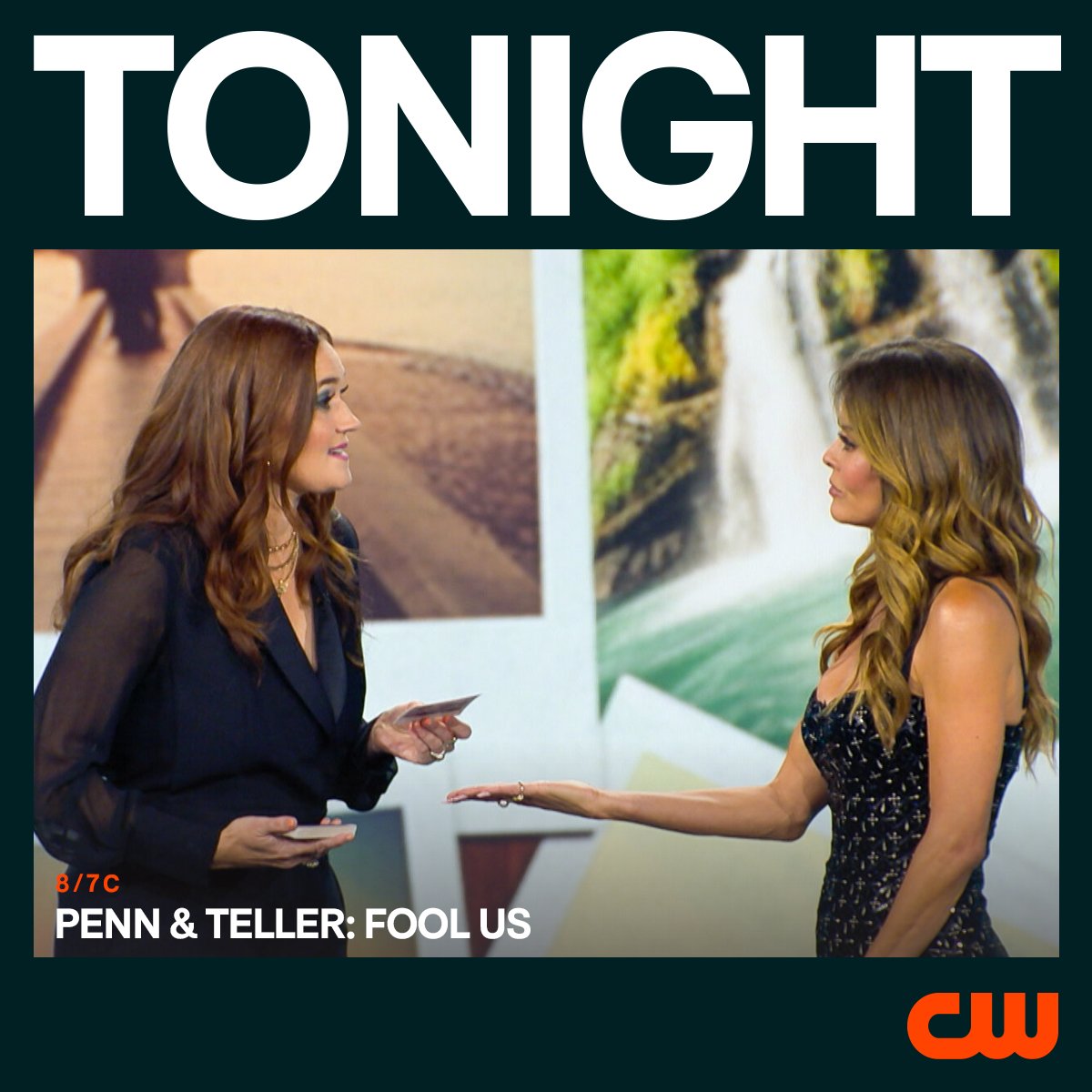 In a world of pure imagination 🎩  A new episode of Penn &amp; Teller: #FoolUs airs TONIGHT at 8/7c on The CW!