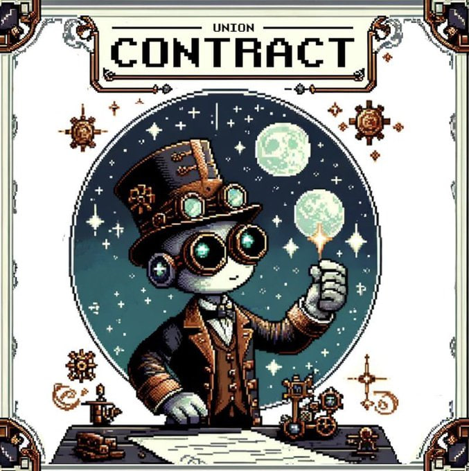 Raphael_Hoang's tweet photo. Chào cả nhà, tụi mình đang có Mini event #giveaway 01 UNION CONTRACT rất khó kiếm của ví @MeteorWallet trên @NEARProtocol tại cộng đồng Telegram SR_Research. NFT này là điều kiện cần có để Farm $MOON và nhận Airdrop của Meteor Wallet. 

Tham gia group Telegram SR_Research ngay để không bỏ lỡ cơ hội nhận được NFT này nhé. Chúc cả nhà may mắn! 

Link group dưới comment hoặc tại Bio của mình
