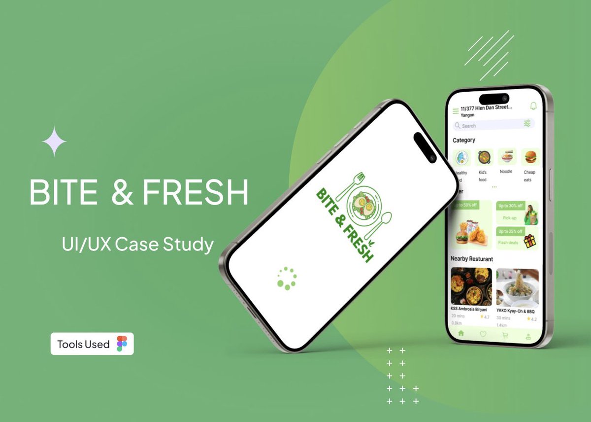 EiPone8's tweet photo. Hello everyone!
I am thrilled to share and discuss about my Food App UI/UX case study.
Please visit to my Behance profile and take a look at my project. Thanks for your time. 
 Do leave your feedback please 
📍  https://t.co/g6ZkbuE53B
#uiuxdesign #uiuxdesigner #uiuxcasestudy https://t.co/Qb9DCnaDh2