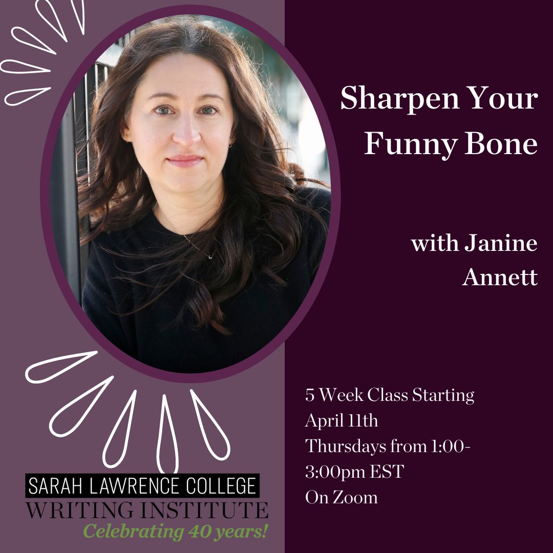 WritingInst's tweet image. Learn how to make your readers LOL 🙌🏻

This class with instructor Janine Annett @janineoclock @janineannett is perfect for finding and elevating the humor in your work. 
To learn more, head to the link below 🔗
tinyurl.com/SHARPENFB

#humorwriting #writingcommunity #writerslife