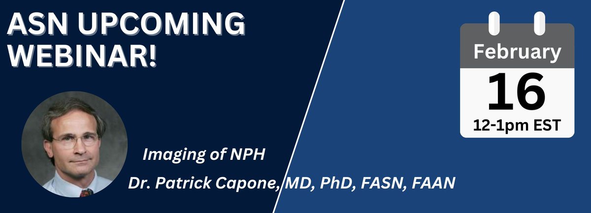 Join us at 12 PM ET as Dr. Patrick Capone lectures on 'Imaging of NPH”. The series is CME ACCREDITED. We look forward to you joining us Friday, February 16, at noon. Click the link to join: buff.ly/3SYOpTq