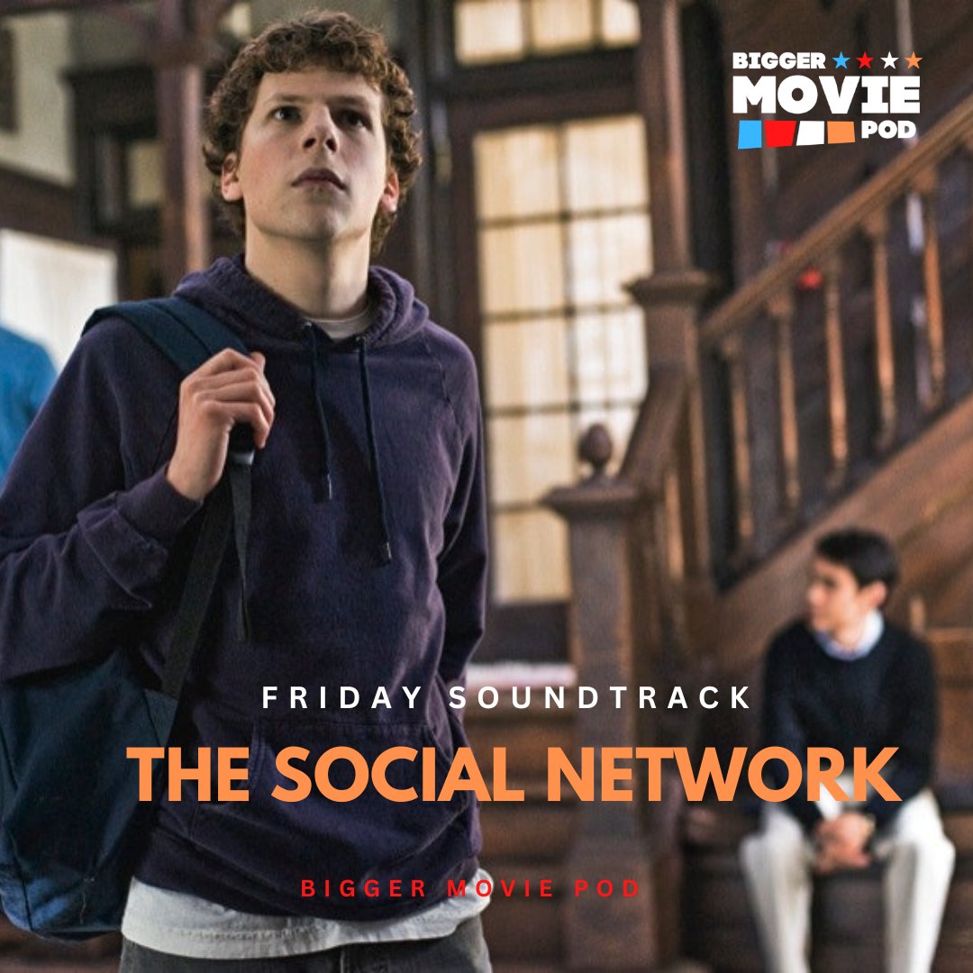 This week's Friday Soundtrack is The Social Network. 

💙❤🤍🧡 

#fridaysoundtrack #newmusicfriday #ComicBookFilm #AZ #ComicBook #MovieReview #BiggerMoviePod #PodcastRecommendations #moviepodcast #podnation #podernfamily #podcast #podcastnation #TheSocialNetwork