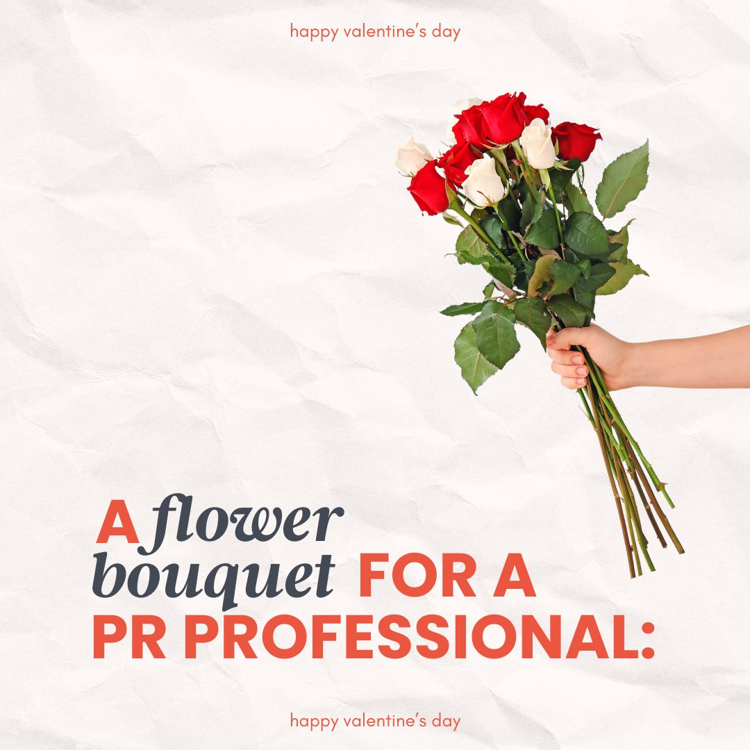 PR_Chirp's tweet image. Didn't get flowers this Valentine's Day? Don't worry, we've got ya covered 😉 

#PR #PublicRelations #PublicRelationsMemes #PRMemes #Marketing #MarketingMemes #PRAgency #MarketingAgency #DigitalMarketing #B2BPublicRelations #B2BMarketing