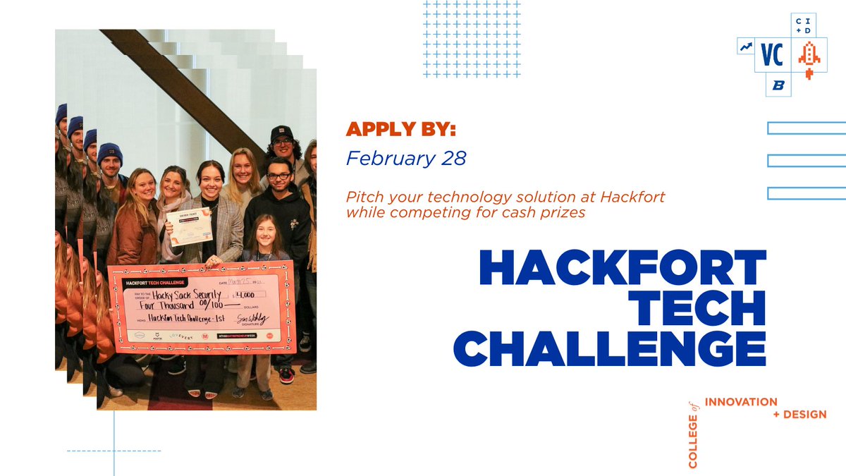 Join us for our third year offering the Hackfort Tech Challenge in partnership with @TrailheadBoise & @treefortfest. Apply today to compete for cash prizes with your technology. Finalists will receive a pass to Treefort. Apply by 2/28 forms.monday.com/forms/78f8fc33….