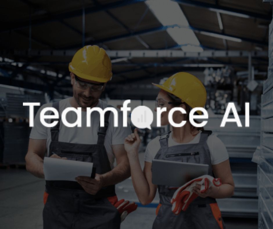 Introducing our new tech client, Teamforce AI!

With Teamforce, decision-makers finally have the power to understand what's happening on the floor.

Join the movement and give your workforce the attention they deserve. Discover Teamforce AI today!