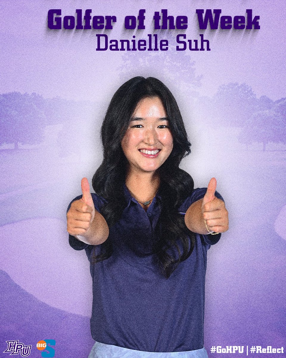 First Spring Golfer of the Week! 🌸🏌‍♀️

📰: bit.ly/49jySU2

#GoHPU x #Reflect🪞