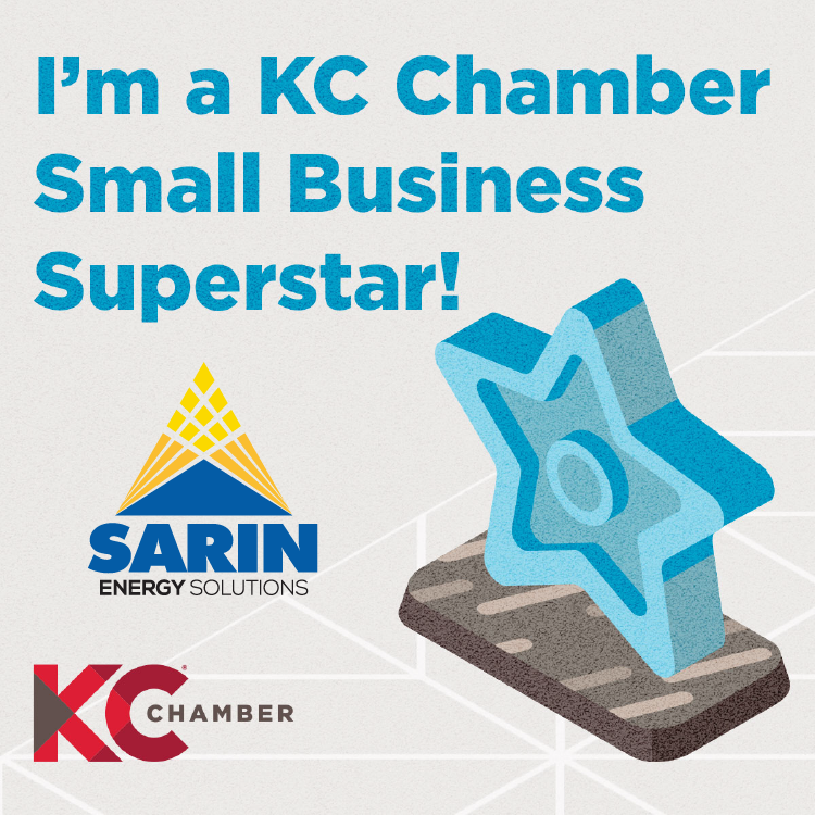 We’re a #SmallBizSuperstar! Thanks to everyone who submitted us for the @Greater Kansas City Chamber of Commerce  Small Business Superstars program this year. We can’t wait to shine bright throughout 2024!