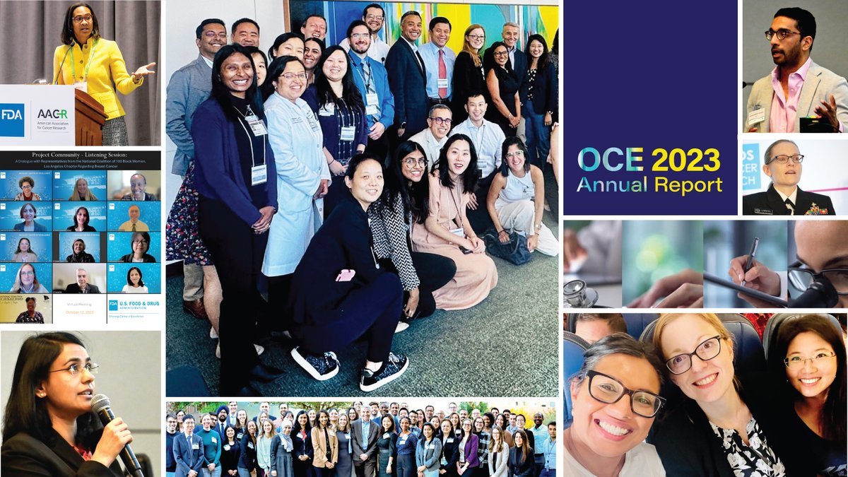 Available now—the Oncology Center of Excellence 2023 Annual Report, highlighting work with external stakeholders & within @US_FDA to advance the development and regulation of oncology products for patients with cancer. fda.gov/about-fda/oce-…

#OCEAnnualReport
#CancerMoonshot