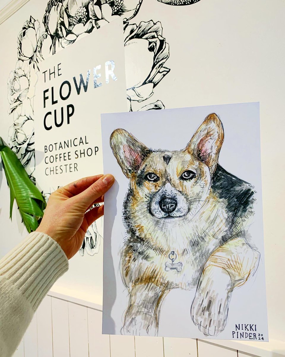 NikkiPinder's tweet photo. Percy the Corgi drawn at @TheFlowerCupCH1
#dogportrait #corgi #chesteraidtothehomeless #dogportraits #drawingdogs #pencilcrayon #dogs #inkdrawing #dog #cute #puppy #crosshatching #colourful #ink #bestfriend #pet #fineliner #fineliners #dogsofinstagram #tail #dogs #drawing #art https://t.co/cjXMiHq9vG