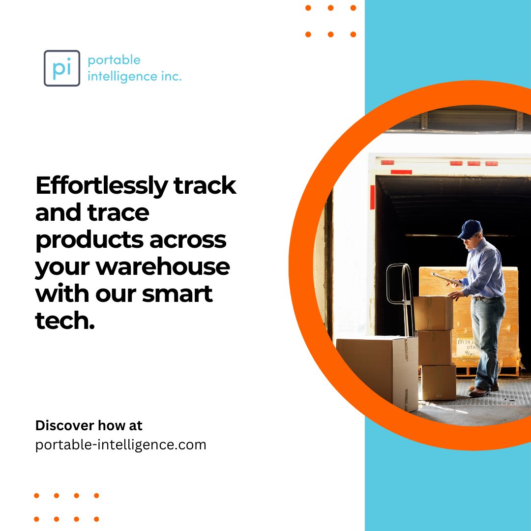 Effortlessly track and trace products across your warehouse with our smart tech. #ProductVisibility #Traceability