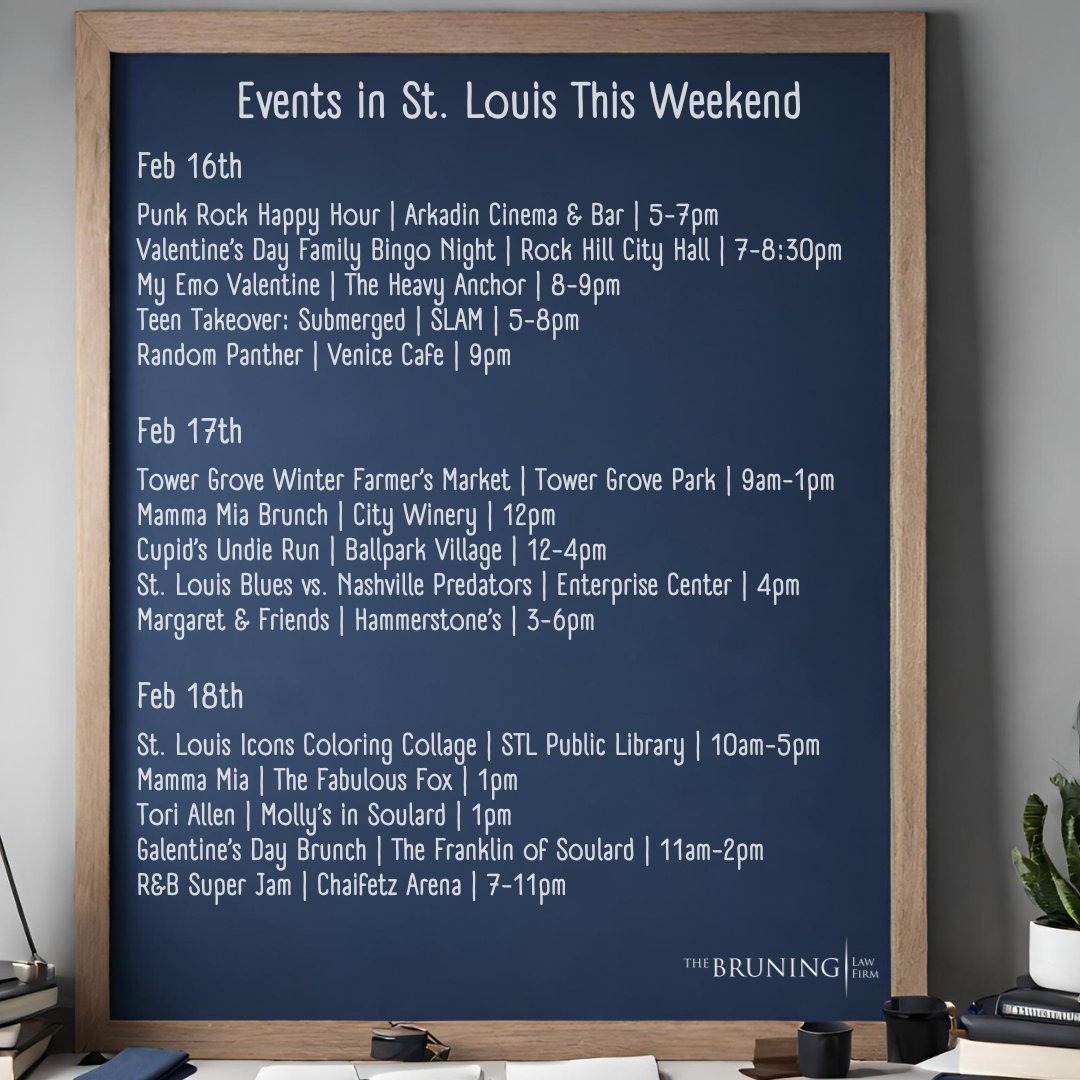 👉 Did you know we post about STL events every week? Well you should! Give us a follow to stay up to date with everything happening in the city. 

#STLevents #STL