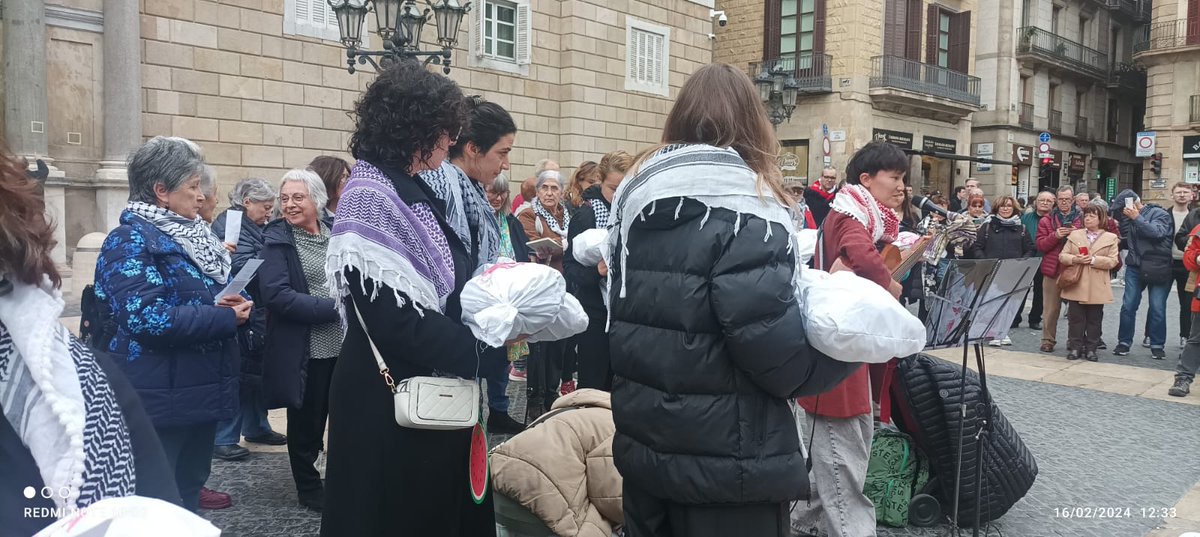 🇵🇸 Avui hem acompanyat a les activistes que han protagonitzat la vaga de fam per cridar l'atenció sobre el #GazaGenocide i demanar que es prenguin mesures efectives per aturar-ho

El nostre reconeixement especialment a la colomenca <a href="/mgabriela_serra/">Gabriela Serra</a>, sempre al peu del canó