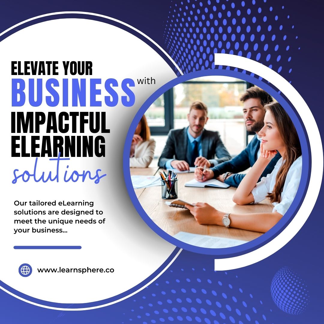 LearnSphere_'s tweet image. Our tailored eLearning solutions are designed to meet the unique needs of your business, ensuring a seamless and effective learning experience. Empower your team, enhance skills, and drive success with our cutting-edge eLearning programs.
.
#eLearning
#OnlineLearning