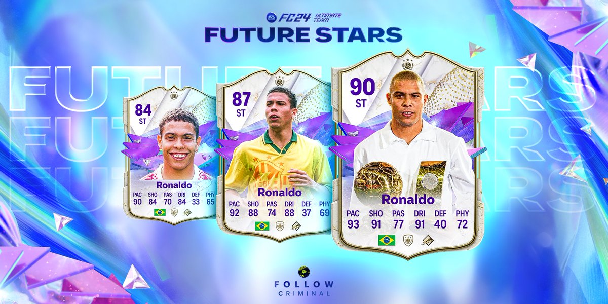 🚨I would've liked something like for Future Stars Icon

Start with a simple gold version, Upgrade to Max through tough and hard challenges ✅

#FC24 #FutureStars